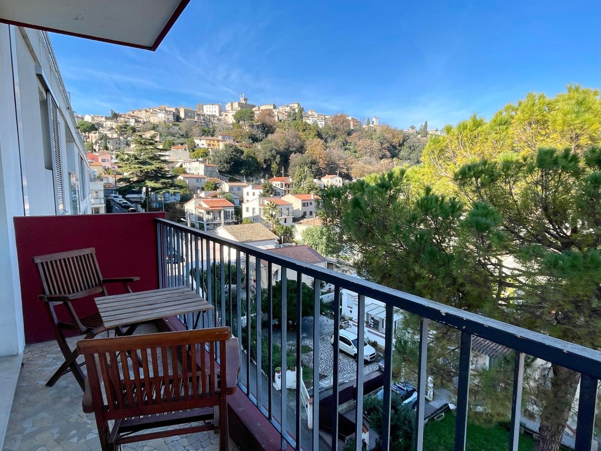 Bright Appartment With View Cagnes-sur-Mer Exteriér fotografie