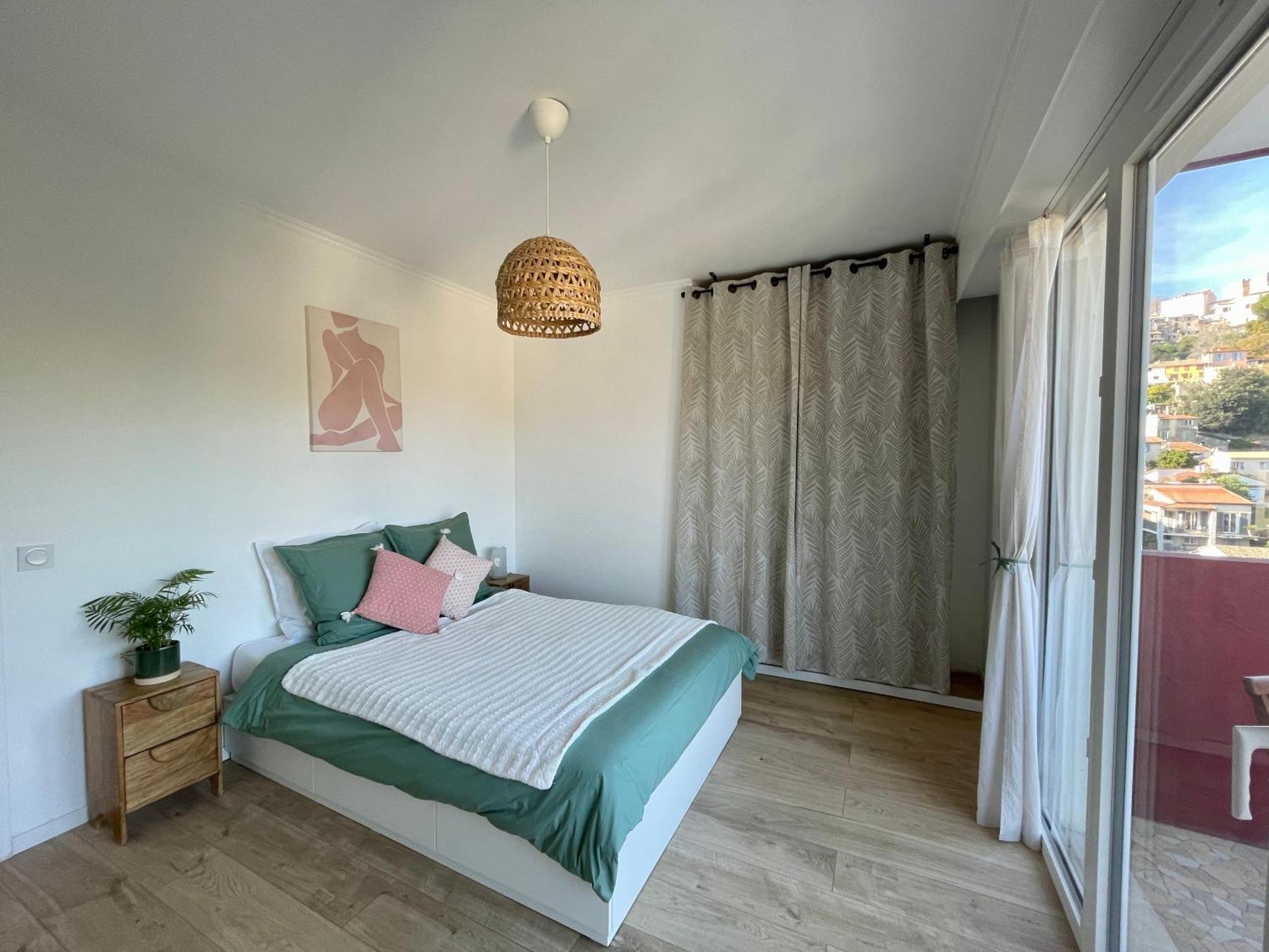 Bright Appartment With View Cagnes-sur-Mer Exteriér fotografie